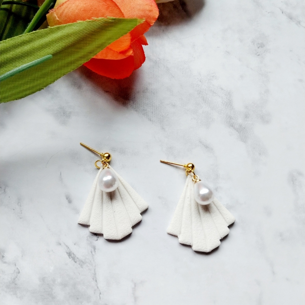 OpalGlaze polymer clay Earrings